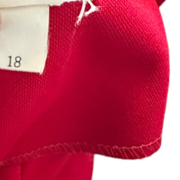 Vintage Devon Polyester Red Skirt‎ Set - Picture 8 of 10